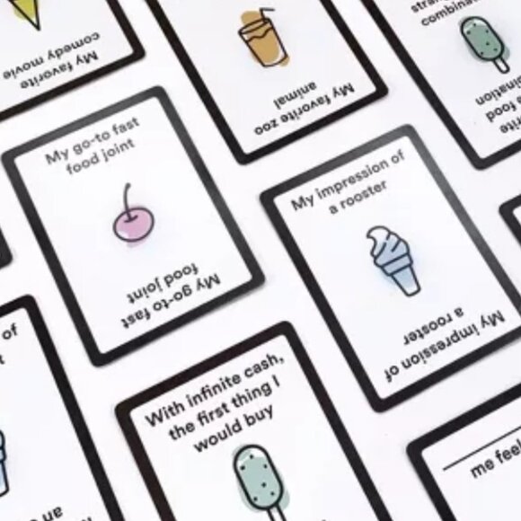 BRAIN FREEZE PARTY GAME: SPEAK-BEFORE-YOU-THINK FAMILY CARD FUN!! - Picture 3 of 11